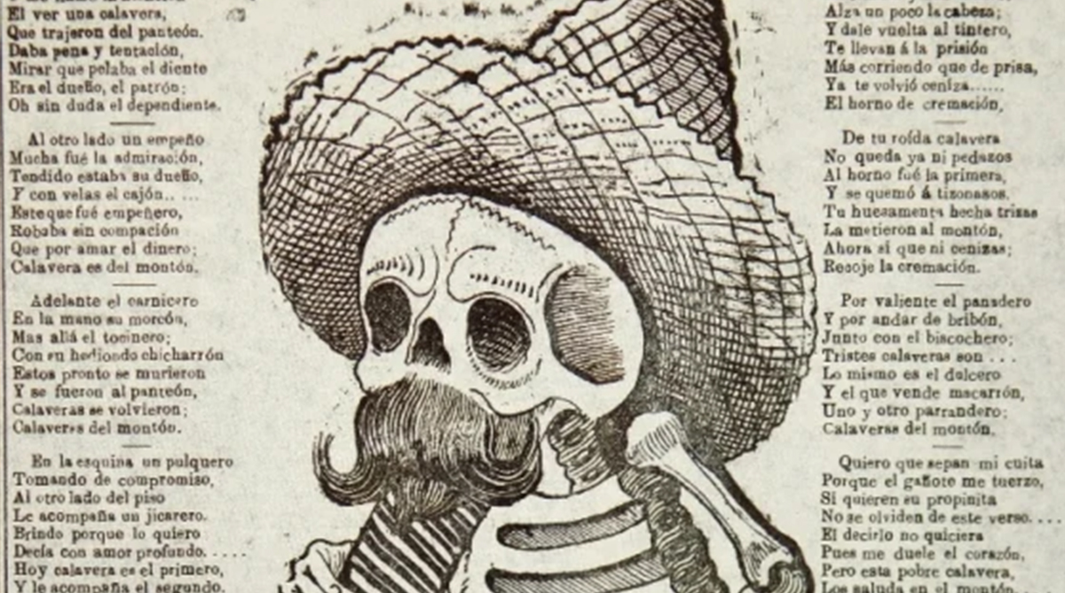 Las Calaveritas Literarias nacieron en el siglo XIX